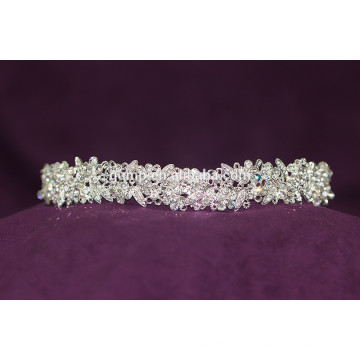 Novo Atacado de casamento nupcial Elegante Headware Tiara De Cristal Brilhante